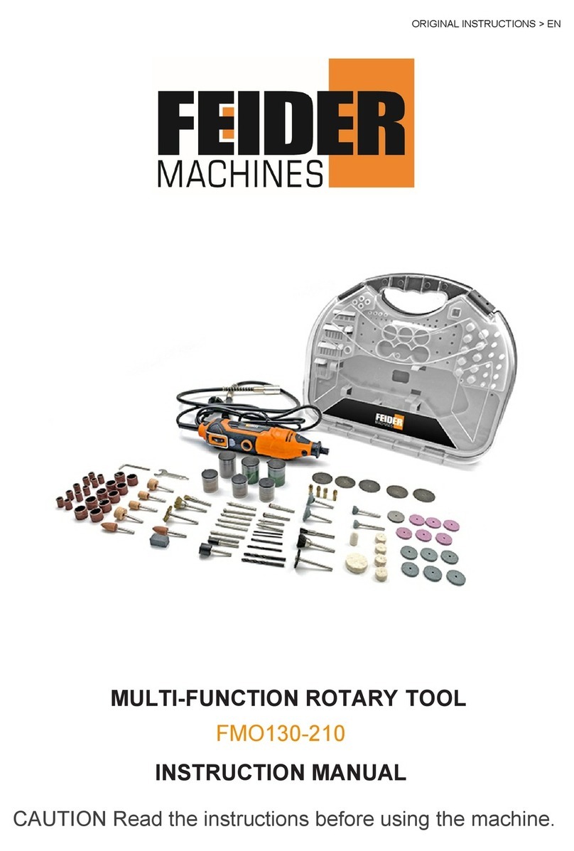 Feider Machines FMO130-210 instruction manual