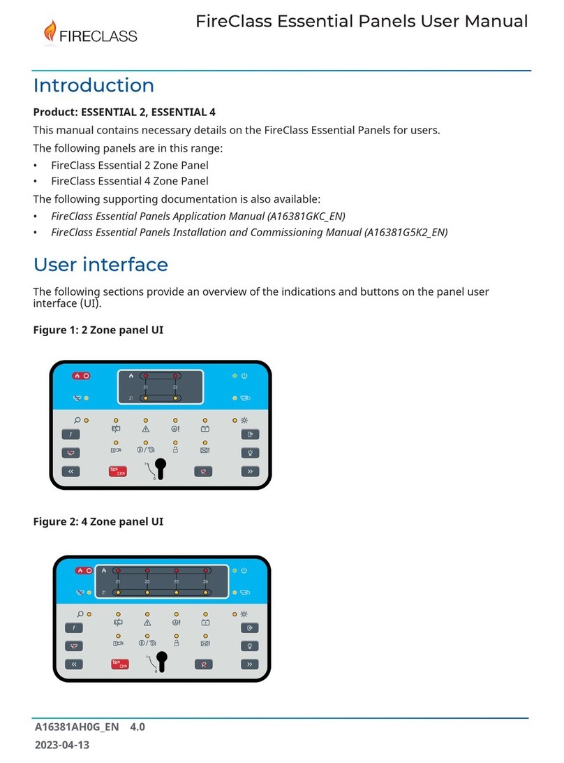 FireClass ESSENTIAL 2 User manual