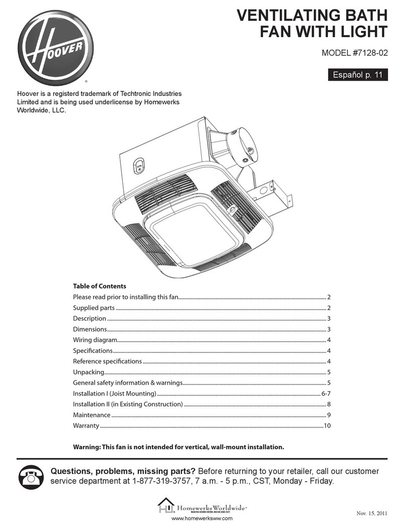 Hoover 7128-02 instructions