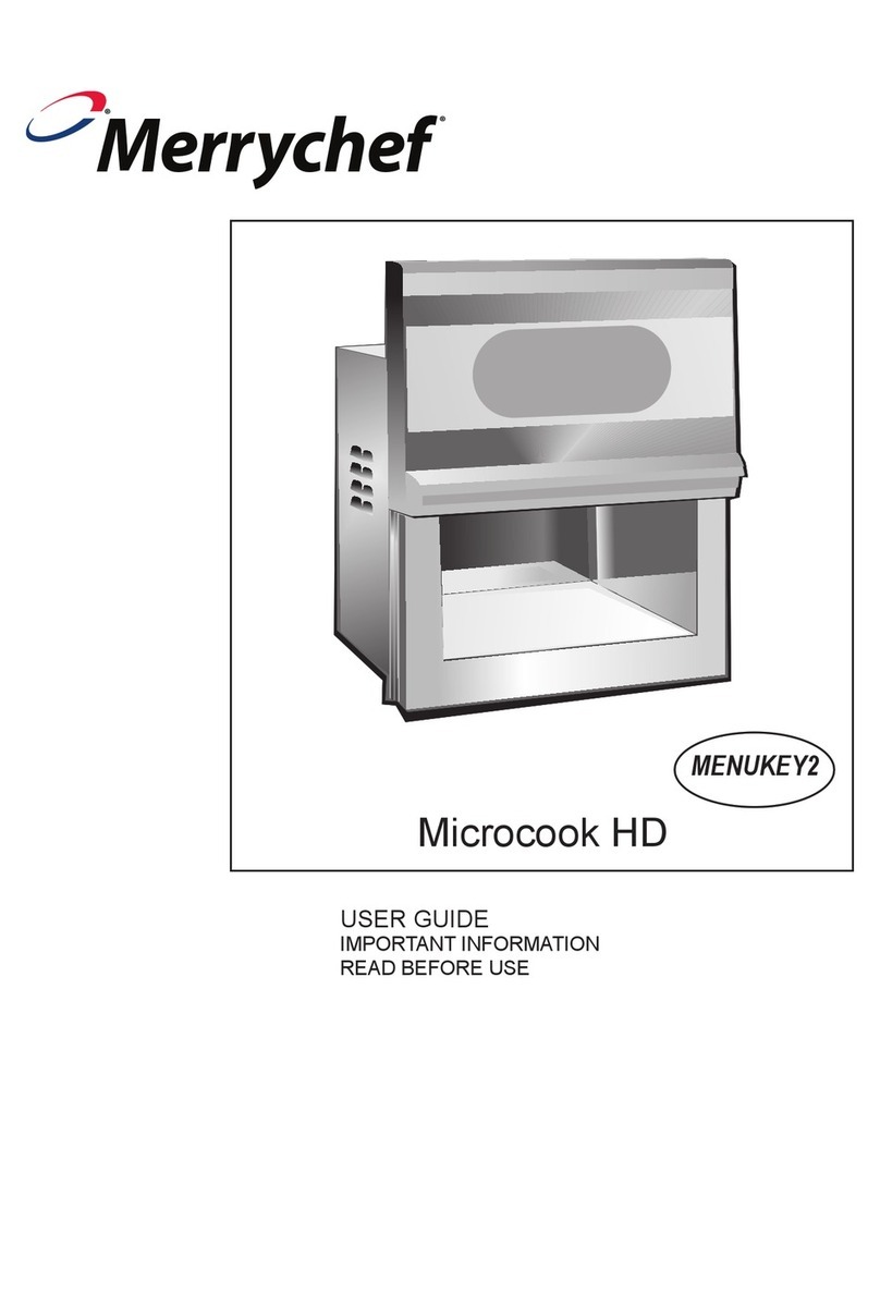 Merrychef Microcook HD User manual