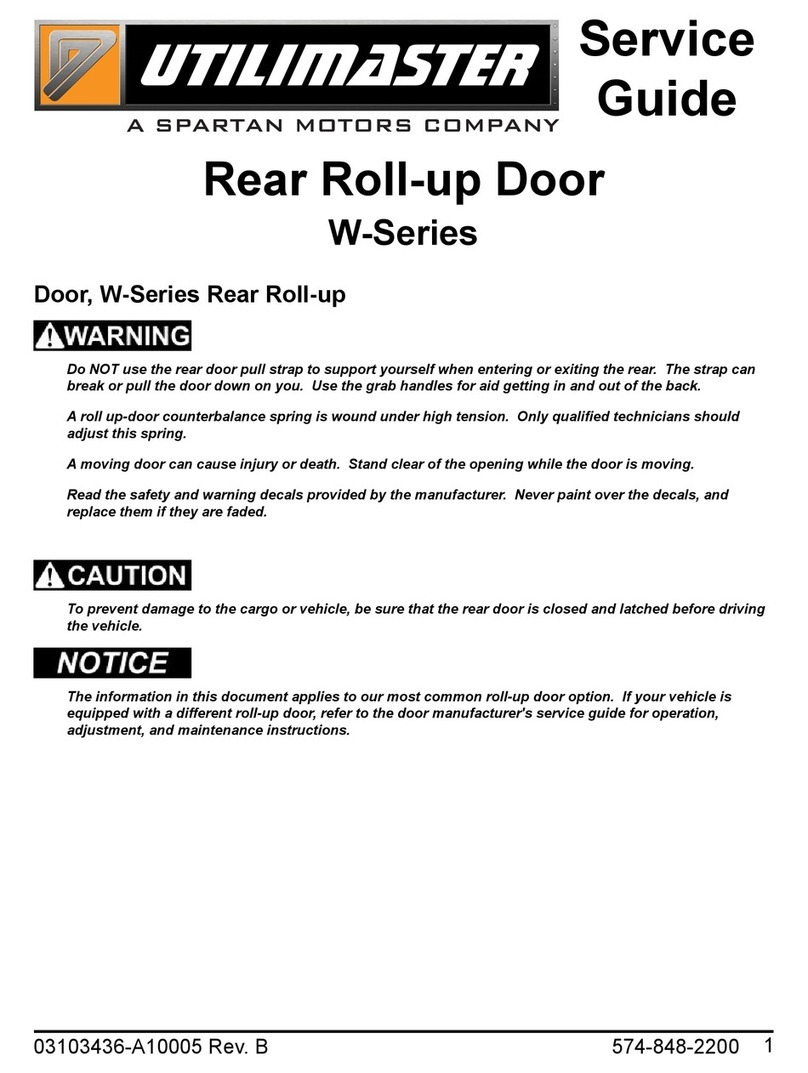 Spartan Utilimaster W Series Service guide