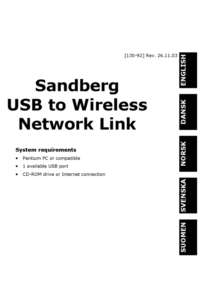 Sandberg USB to Bluetooth Link manual