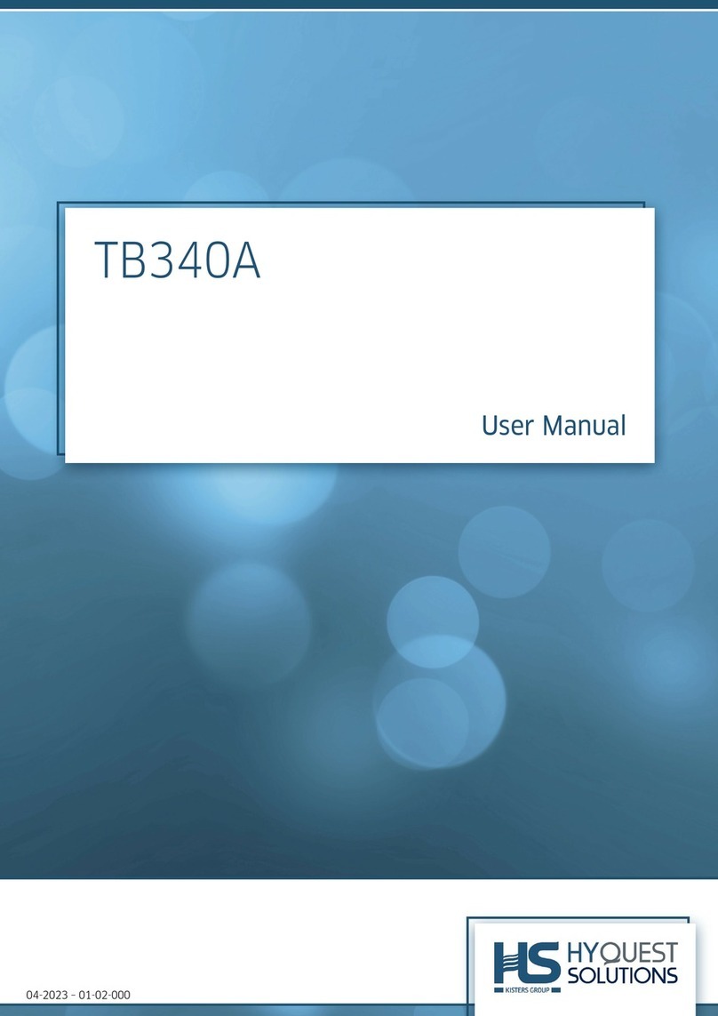 HyQuest Solutions TB340A user manual
