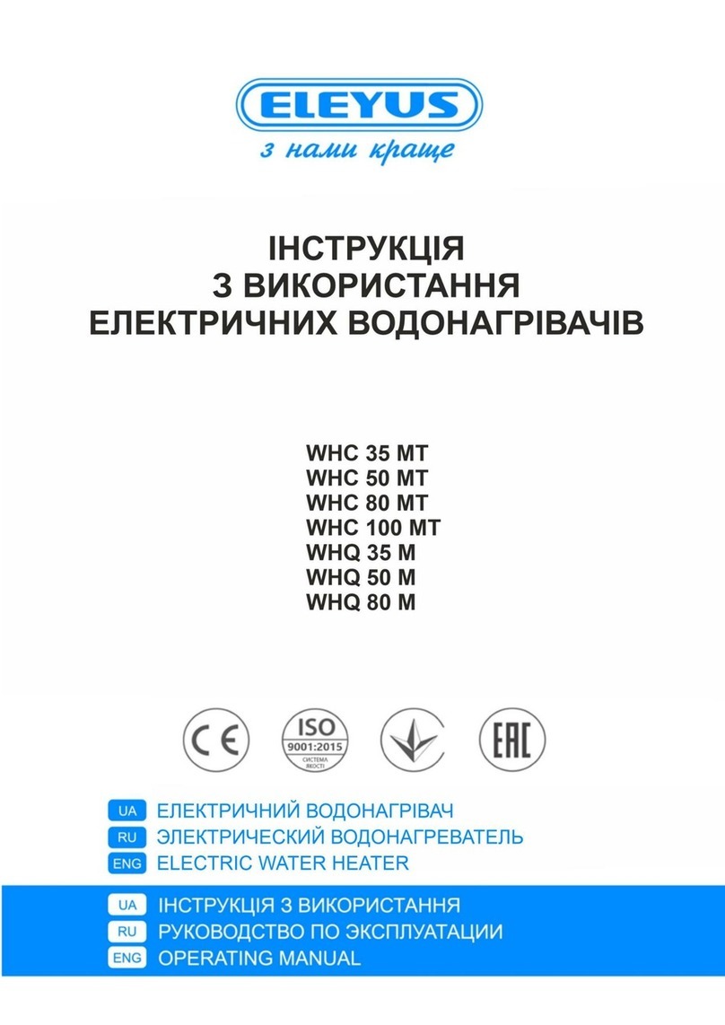 Eleyus WHC 35 MT operating manual