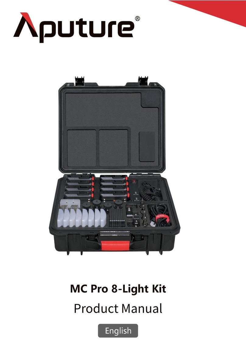 Aputure MC Pro 8-Light Kit User manual