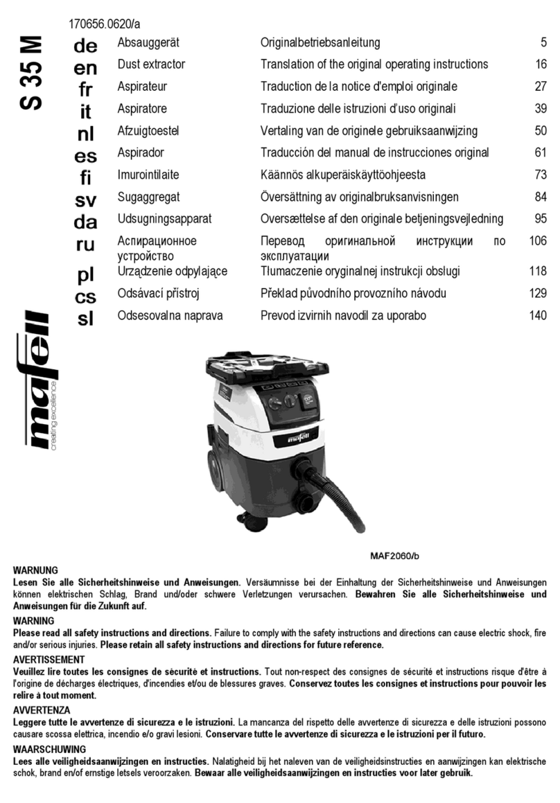Mafell S 35 M Translation of the original operating instructions