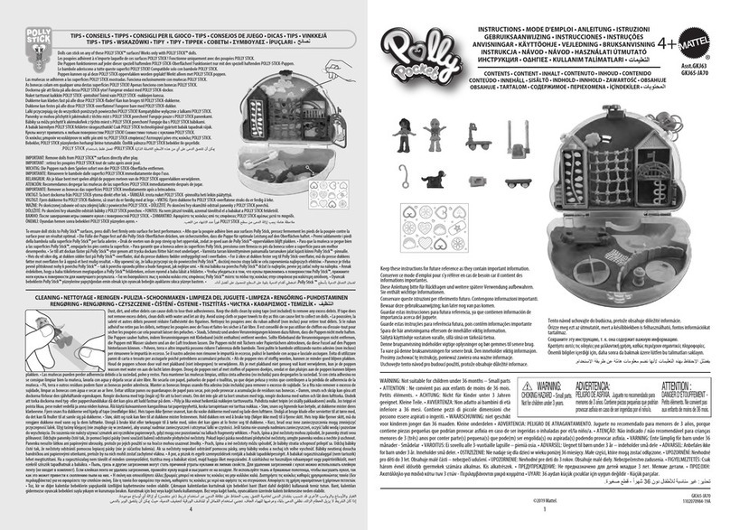 Mattel GKJ65-JA70 instructions
