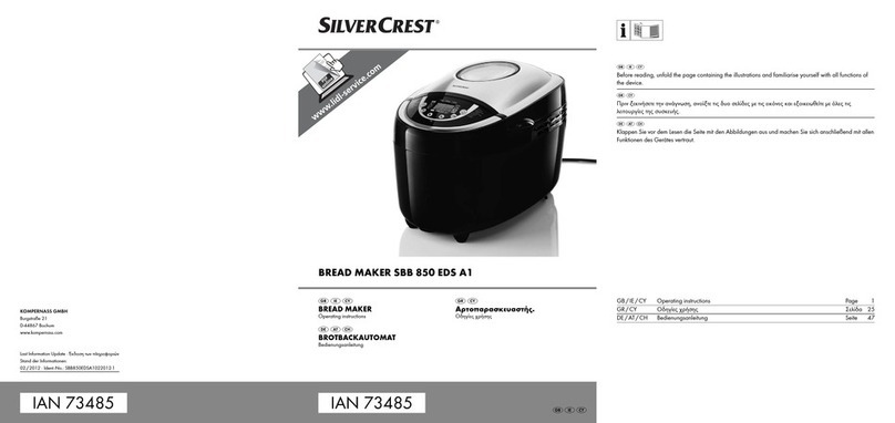 Silvercrest SBB 850 EDS A1 73485 User manual