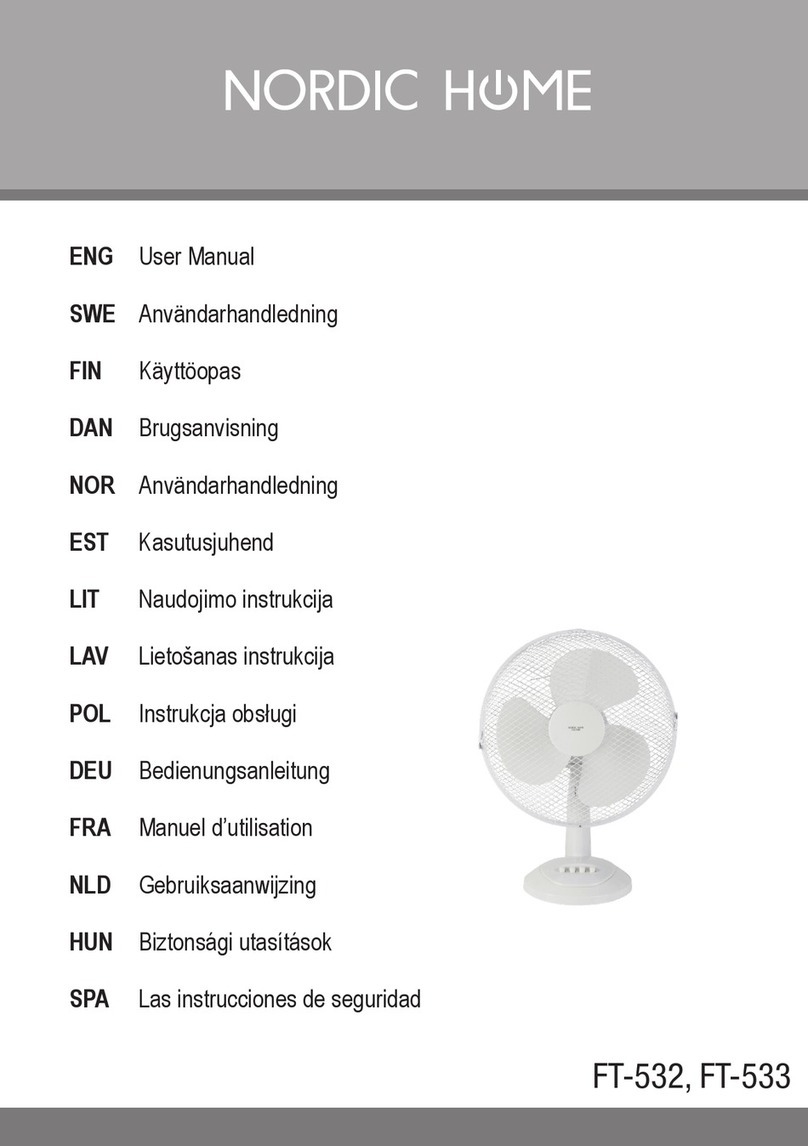Nordic Home FT-532 User manual