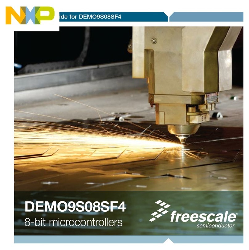 Freescale Semiconductor NXP DEMO9S08SF4 Specification sheet