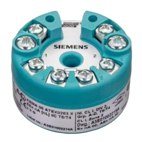 Siemens SITRANS TH400 operating instructions