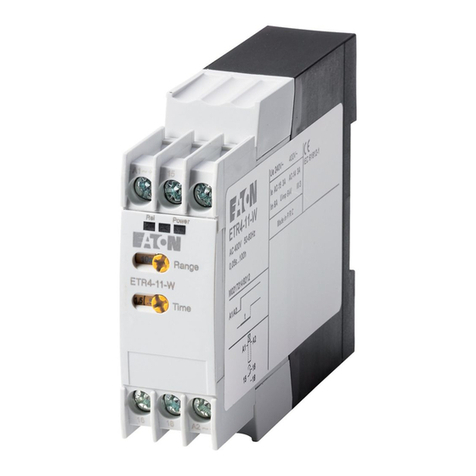 Eaton ETR4 A Series Instruction leaflet