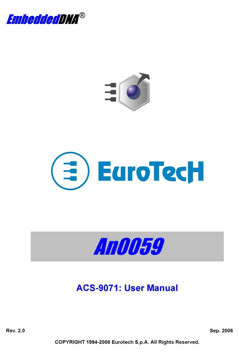 Eurotech ACS-9071 Series User manual