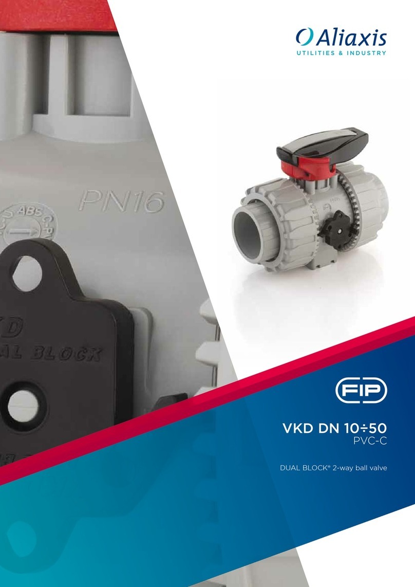 Aliaxis FIP Dual Block VKDIC User manual