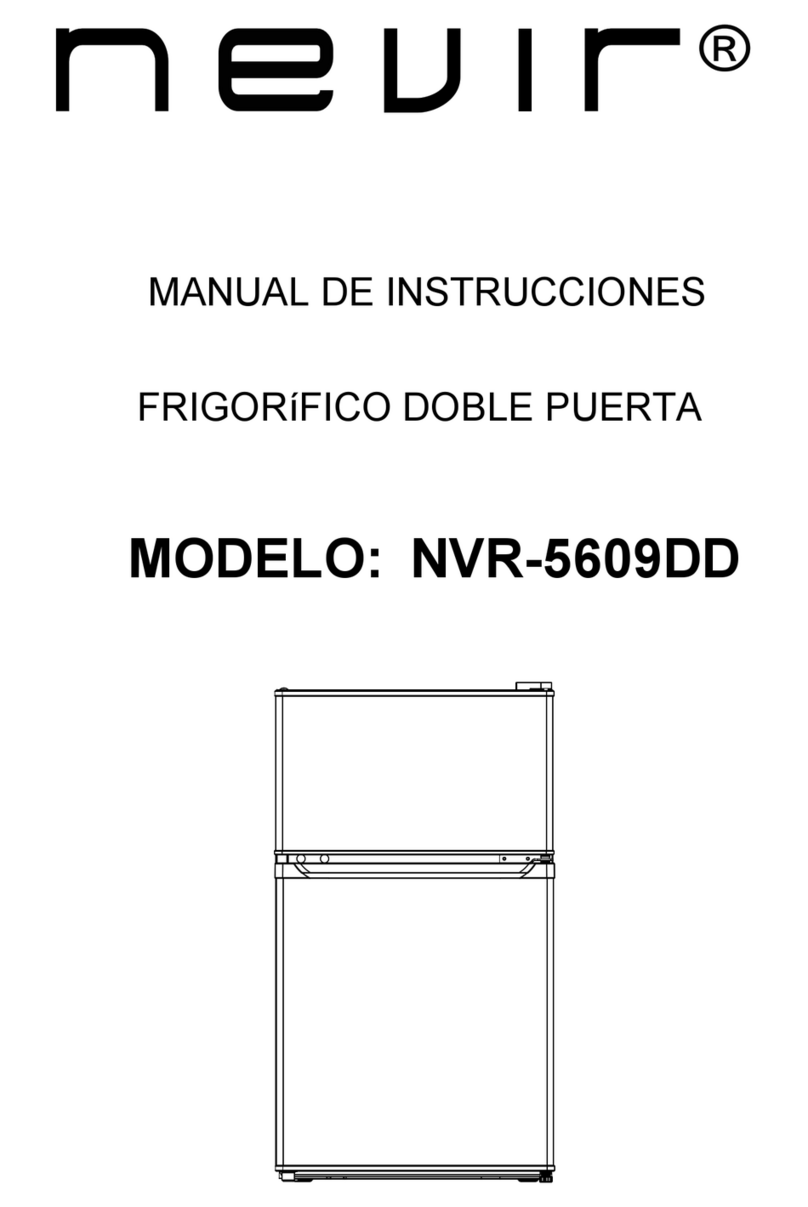 Nevir NVR-5609DD instruction manual