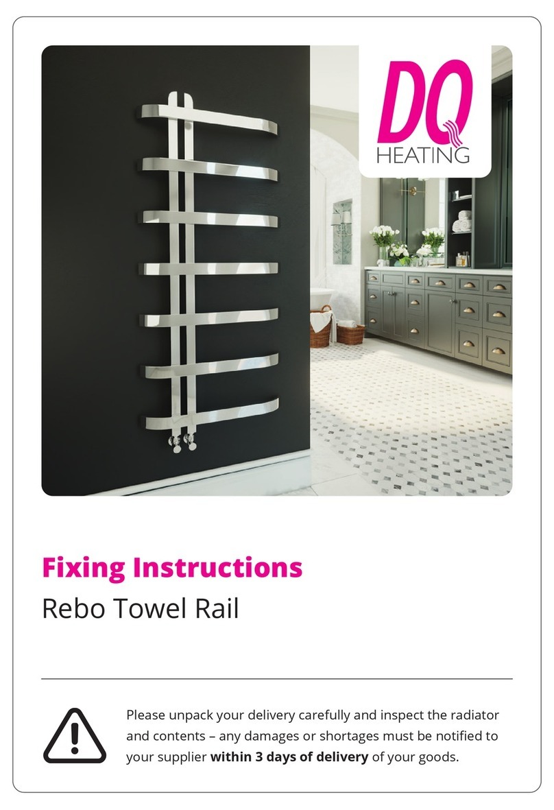 DO HEATING Rebo Fixing instructions