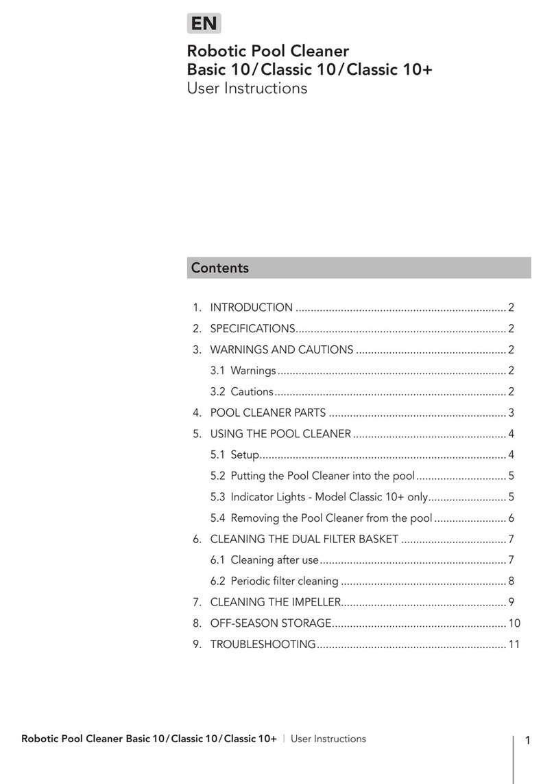 Maytronics Basic 10 User instructions