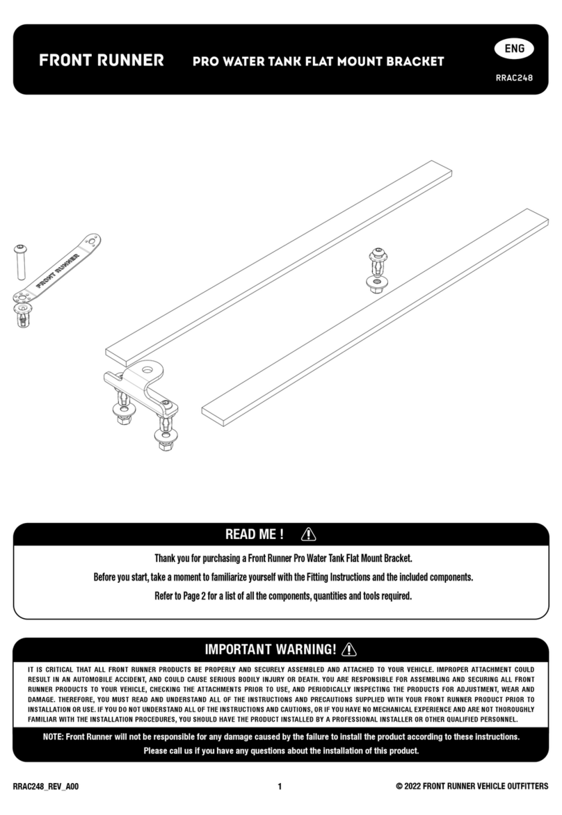 Front Runner RRAC248 manual