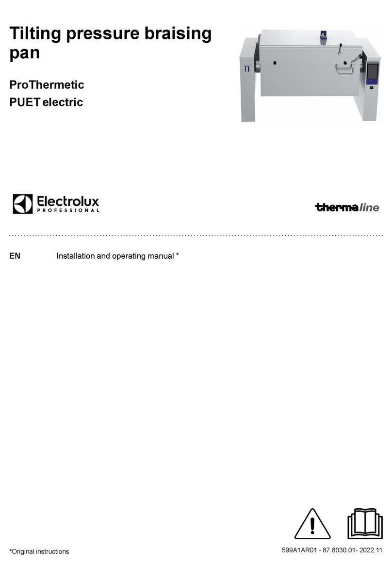 Electrolux thermaline ProThermetic User manual