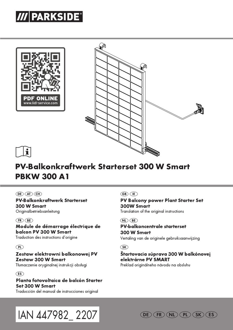 Parkside Starterset 300 W Smart instructions