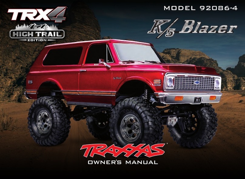 Traxxas High Trail TRX-4 owner's manual