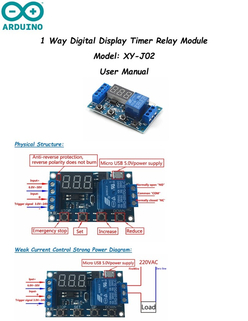Arduino XY-J02 User manual