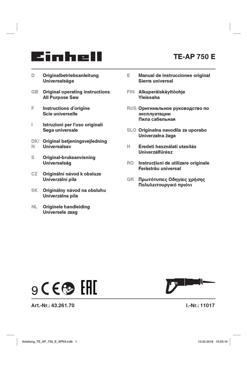 EINHELL 43.261.70 User manual