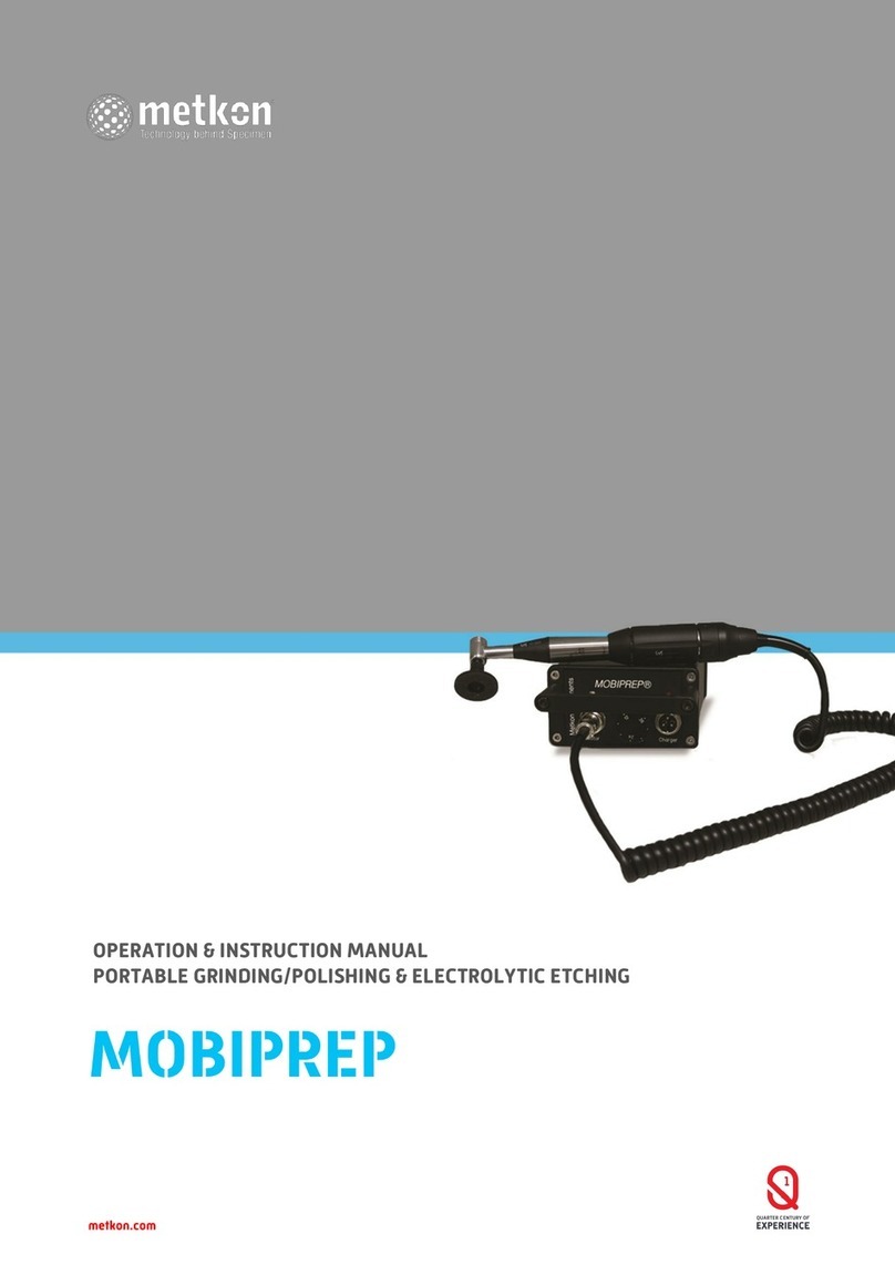 Metkon MOBIPREP Operation & instruction manual