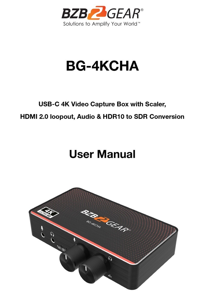 BZB Gear BG-4KCHA user manual