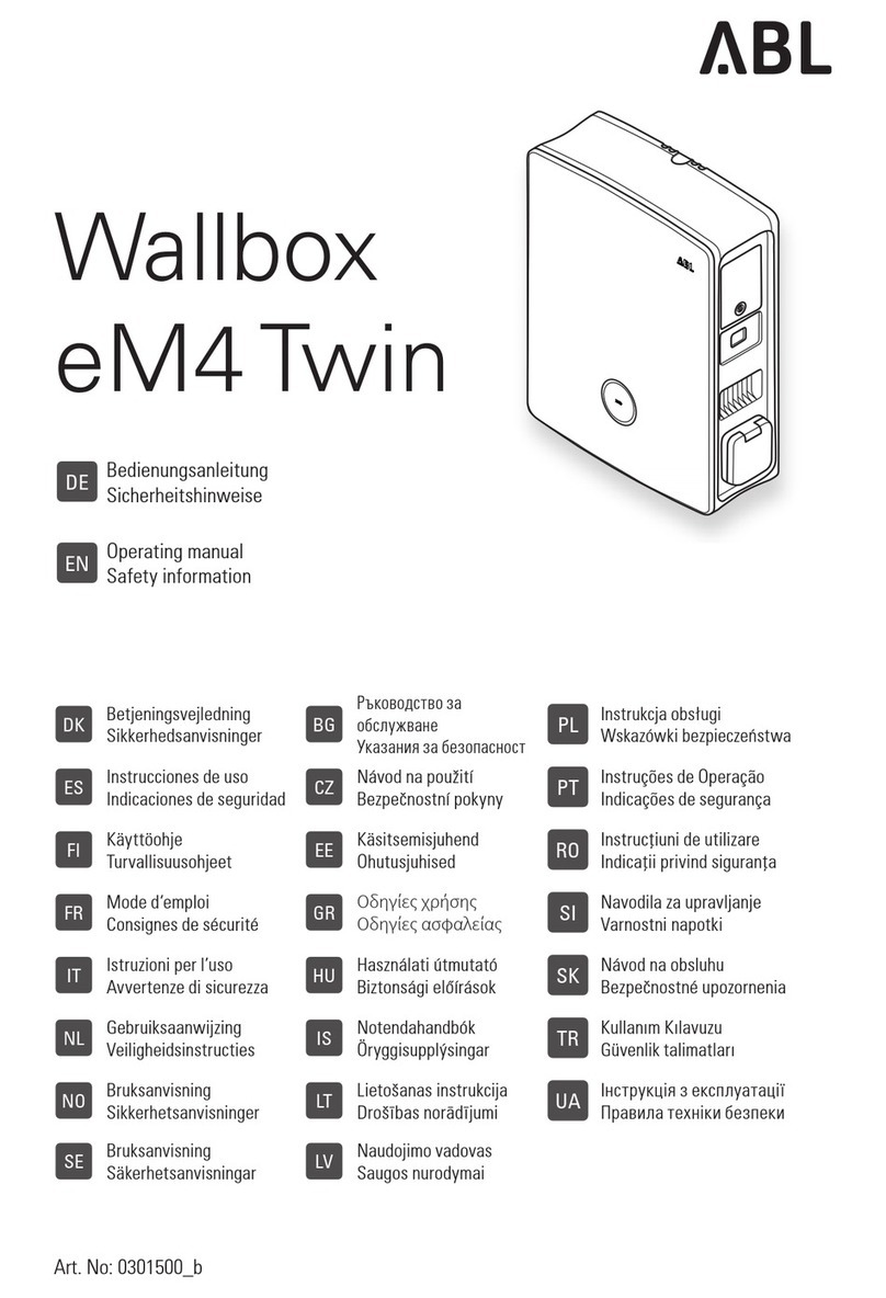 ABL eM4 Twin User manual
