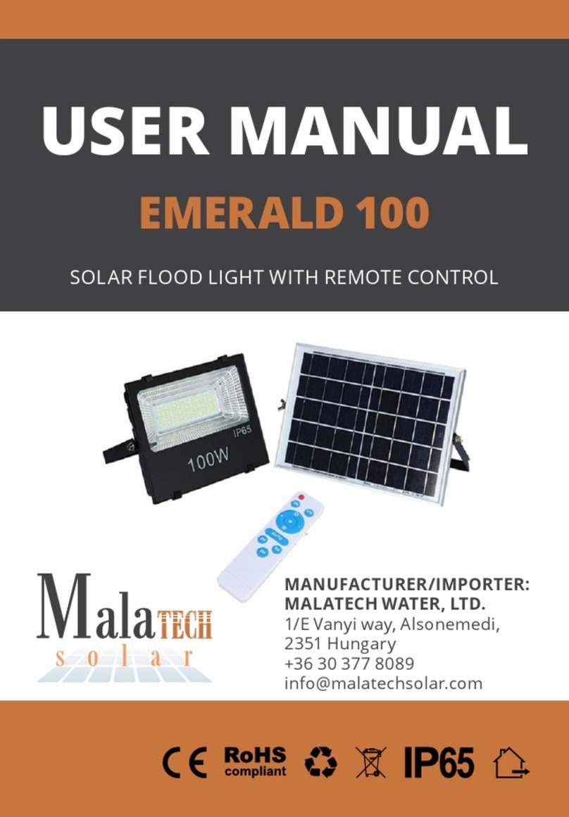 Malatech EMERALD 100 user manual