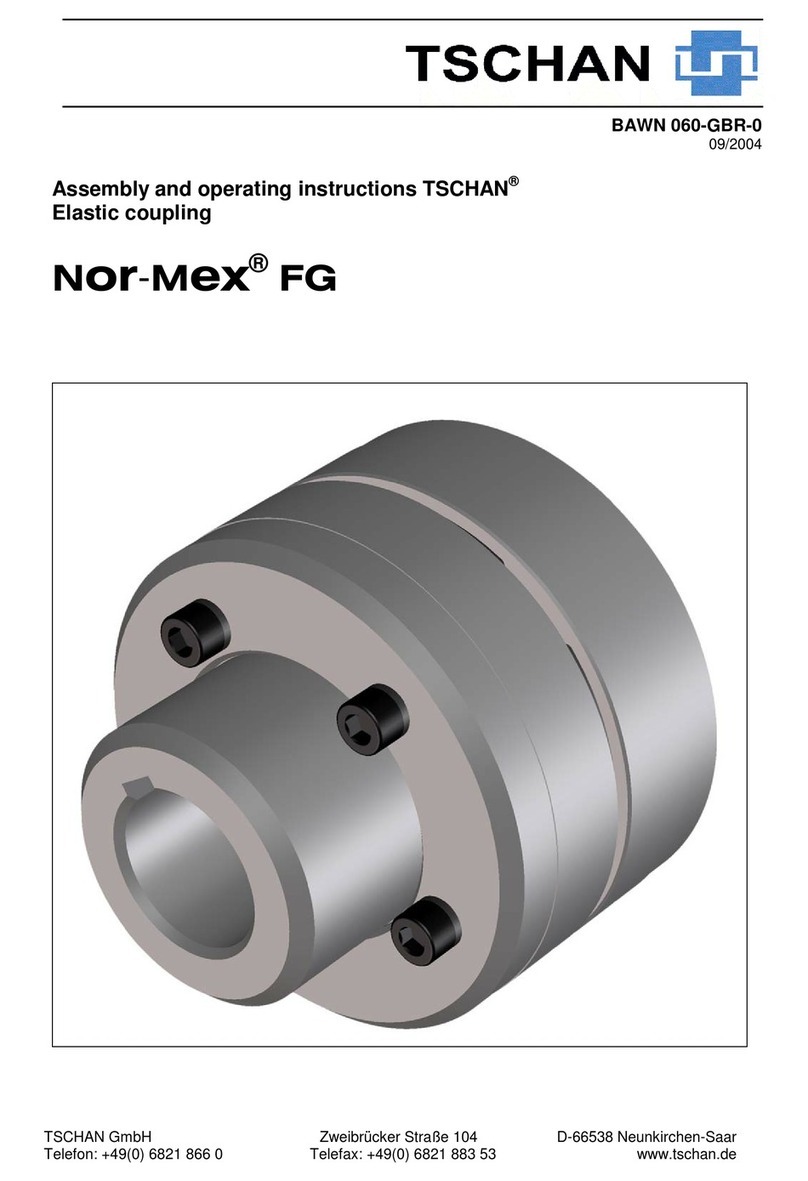 TSCHAN Nor-Mex FG Assembly and operating instructions