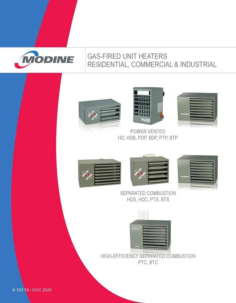 Modine Manufacturing HD User manual