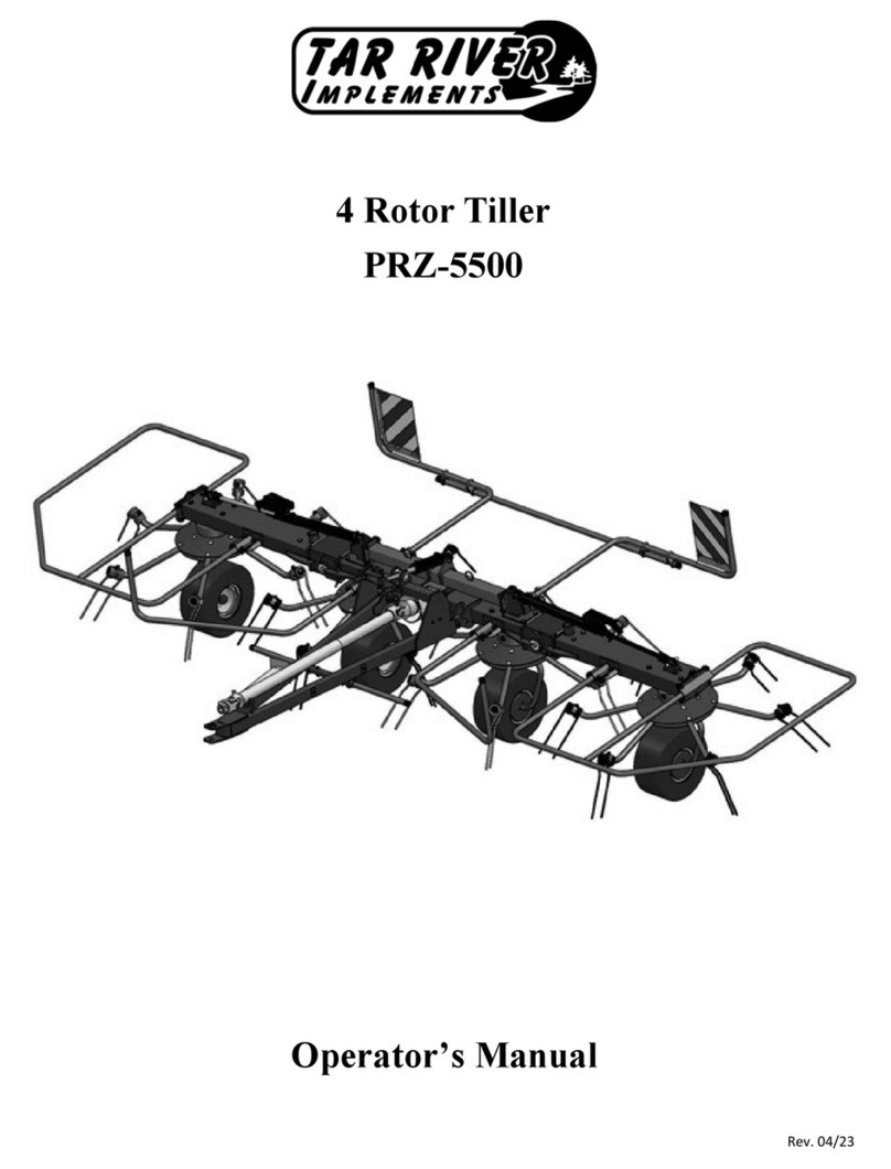 Tar River PRZ-5500 Operator's manual Tar River PRZ-5500 Operator's manual