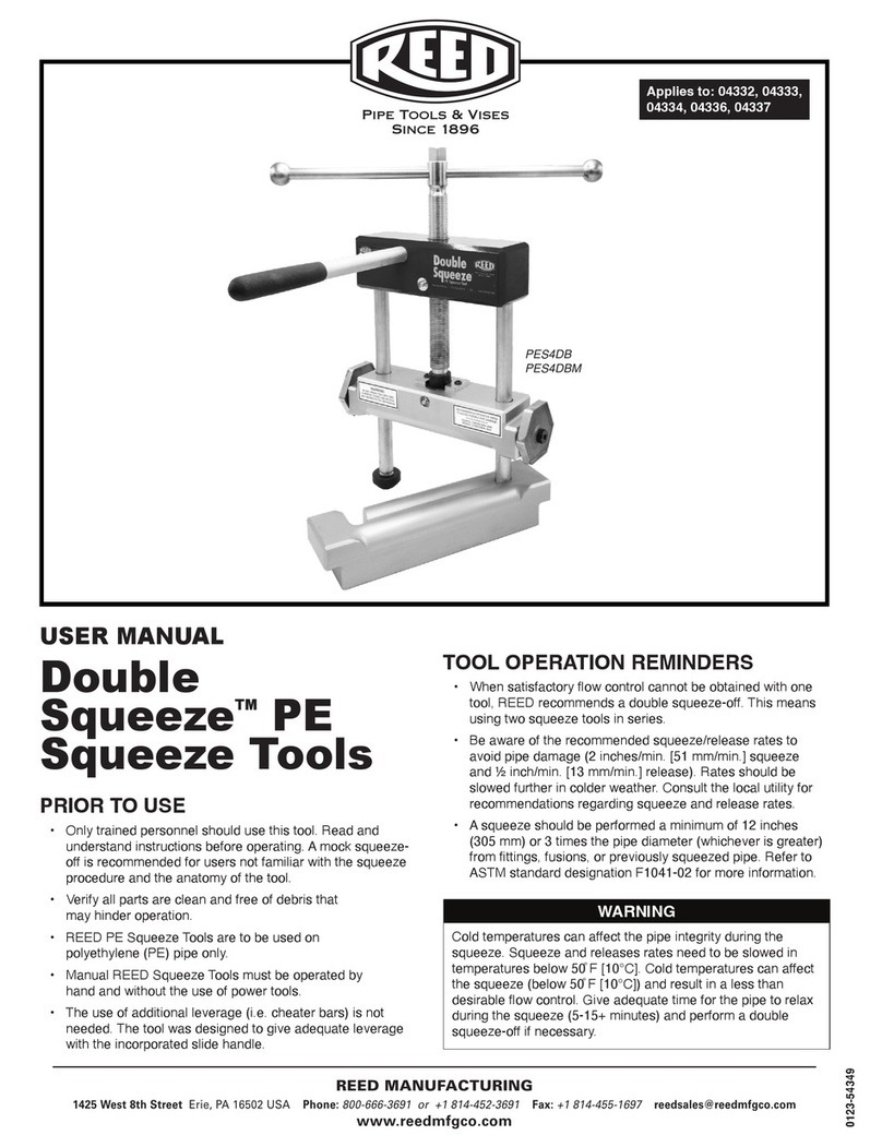 REED Double Squeeze PE User manual