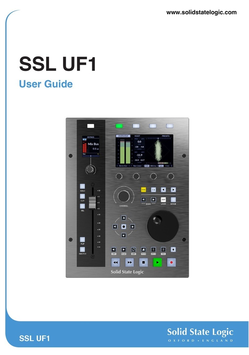 Solid State Logic SSL UF1 User manual