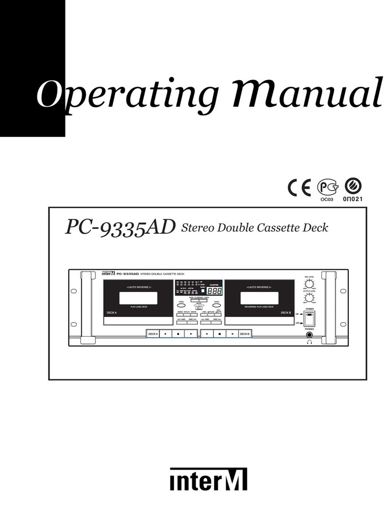 Inter-m PC-9335AD operating manual