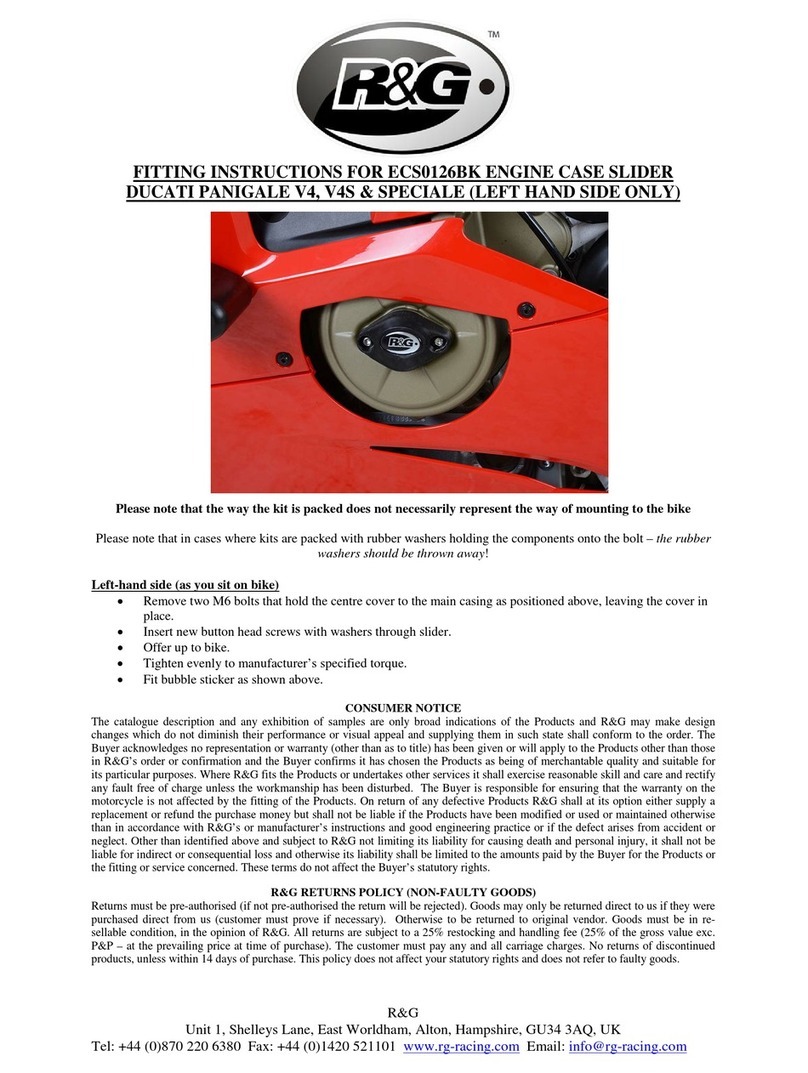 R&G ECS0126BK User manual