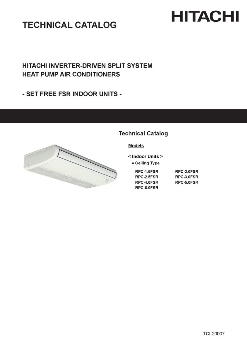 Hitachi RPC-1.5FSR User manual