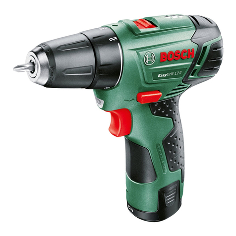 Bosch EasyDrill 12-2 Original instructions