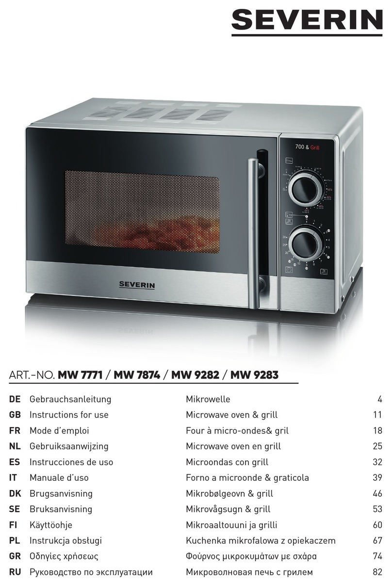SEVERIN MW 7771 User manual