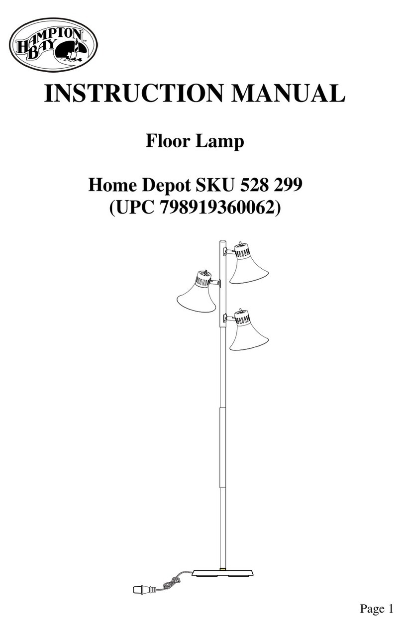 HAMPTON BAY 528 299 instruction manual