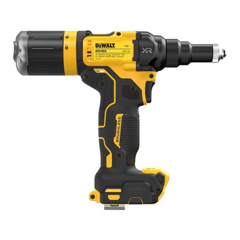 DeWalt XR DCF403 Original instructions