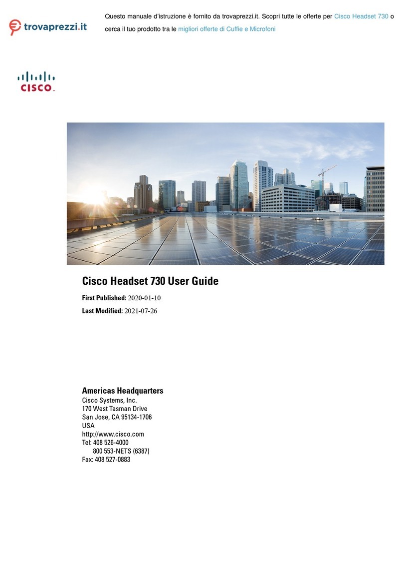 Cisco 730 User manual