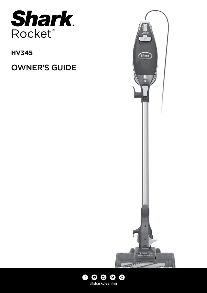 Shark Rocket HV345 User manual