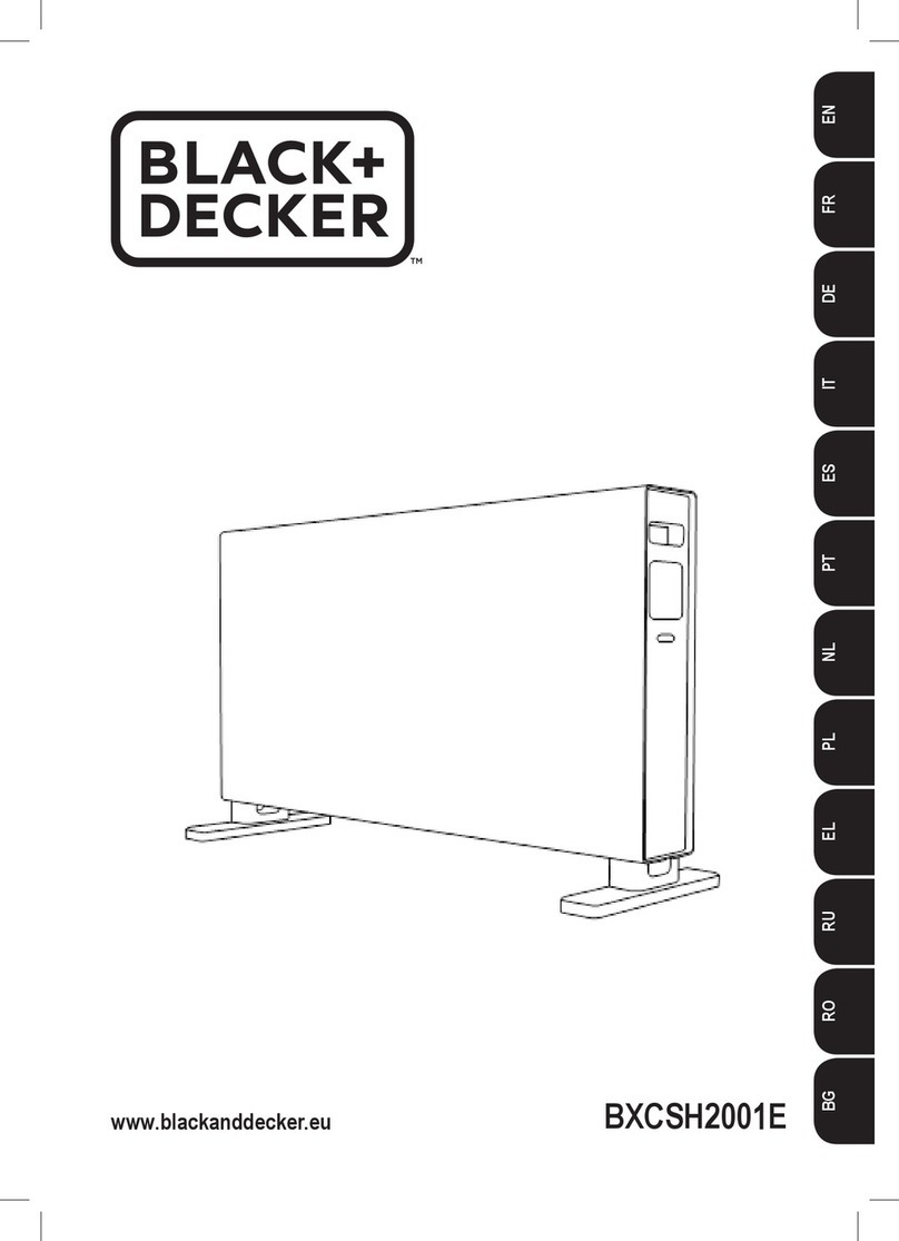 Black & Decker BXCSH2001E User manual