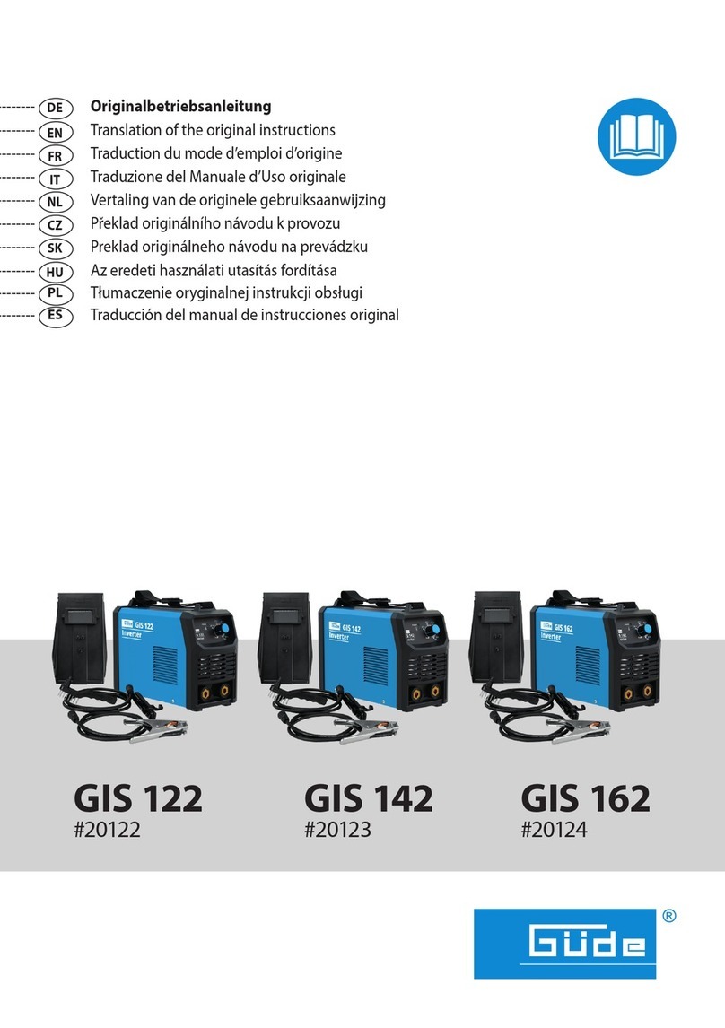 GÜDE GIS 122 User manual