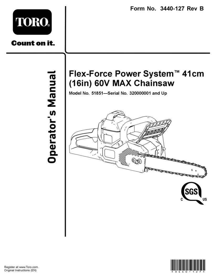 Toro 51851 User manual