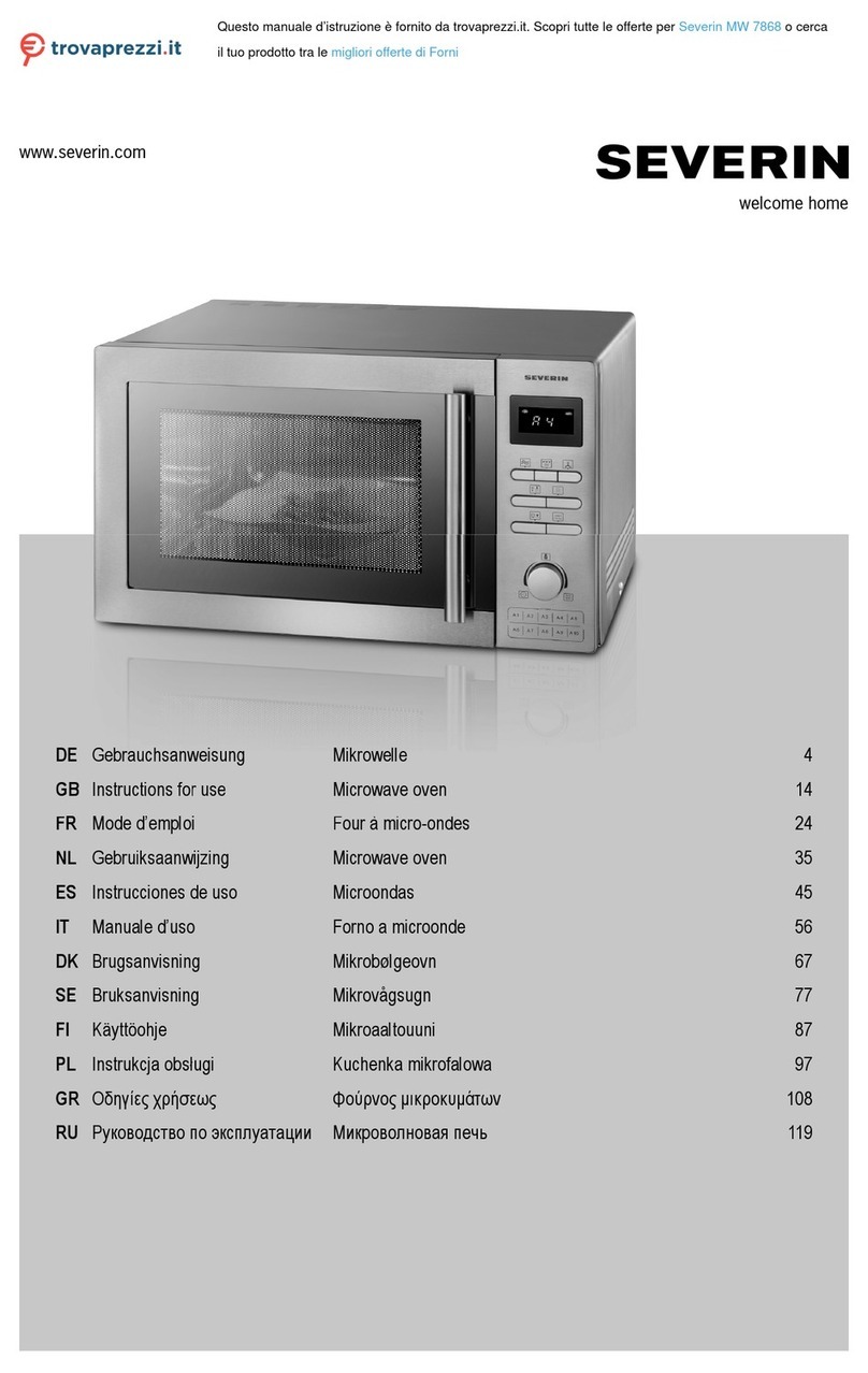 SEVERIN MW 7868 User manual