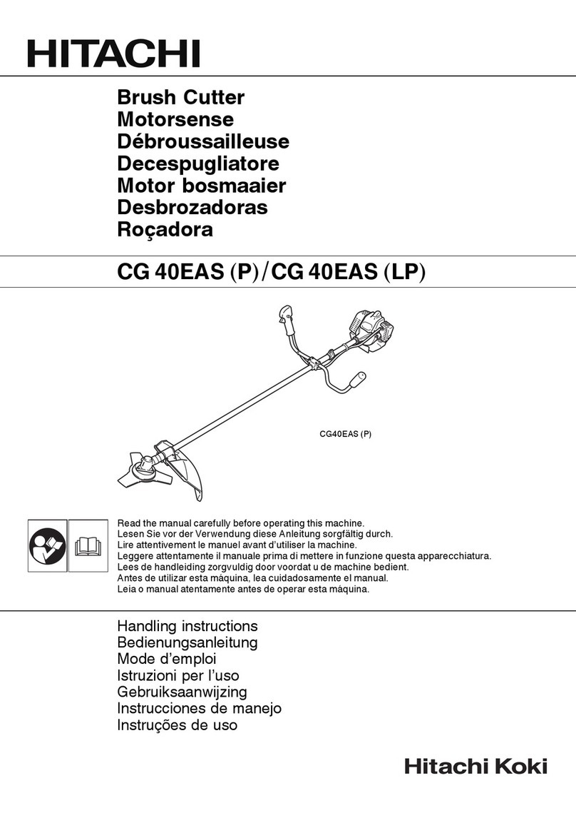 Hitachi CG40EASP User manual